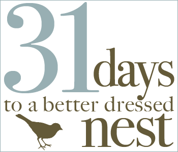 31 Days to A Better Dressed Nest :: Day 5~ Paint Something