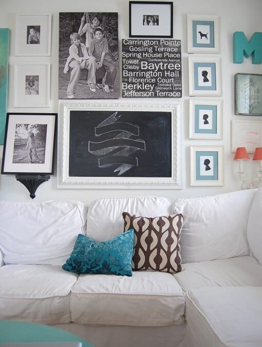 31 Days To A Less Messy Nest Day 6:: Make A Gallery Wall