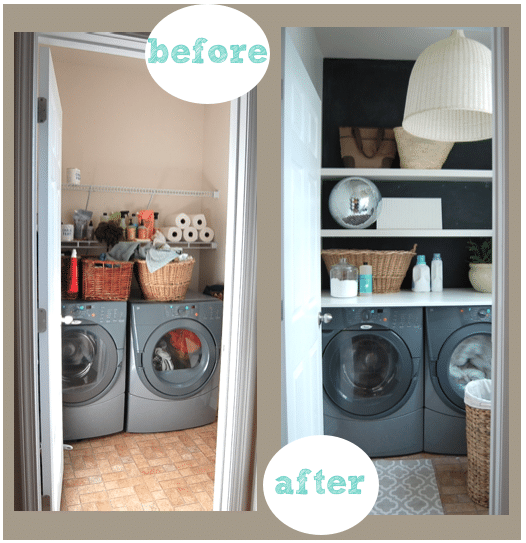 laundry room makeover