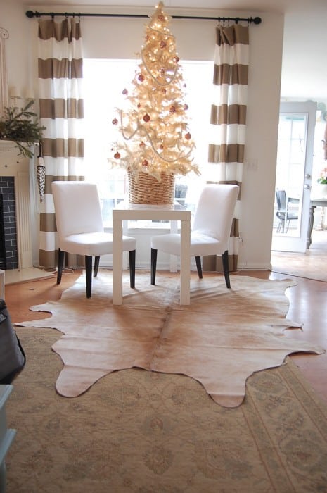 cowhide rug