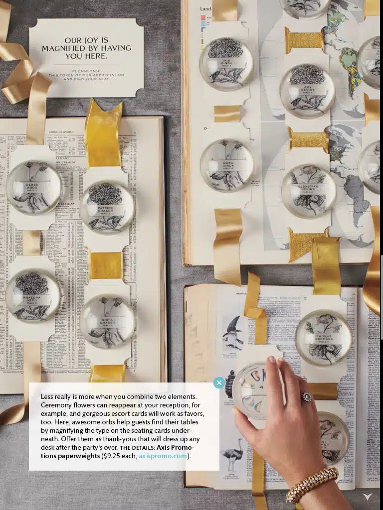 magnifying paper weights