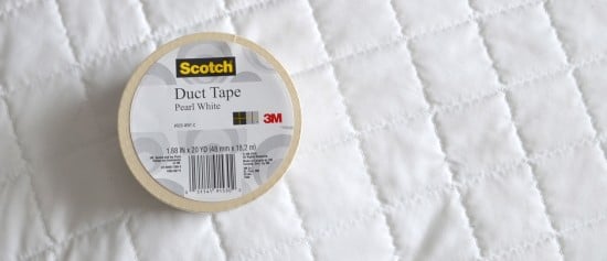white duct tape