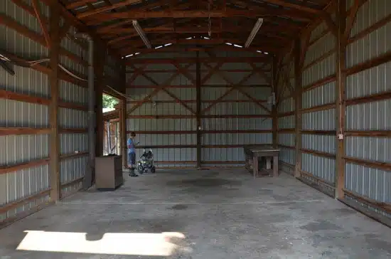 empty barn