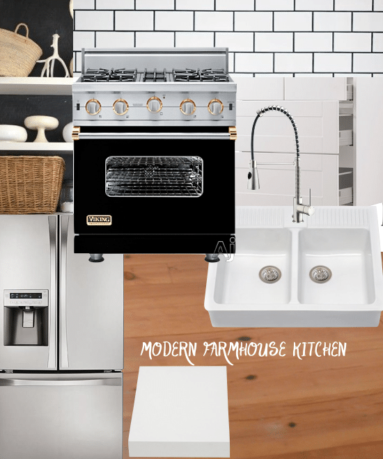 rustic modern kitchen