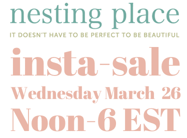 Insta-Sale on Wednesday!