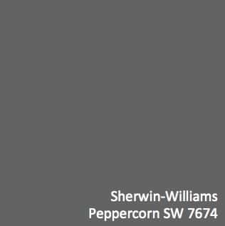 sherwin williams peppercorn