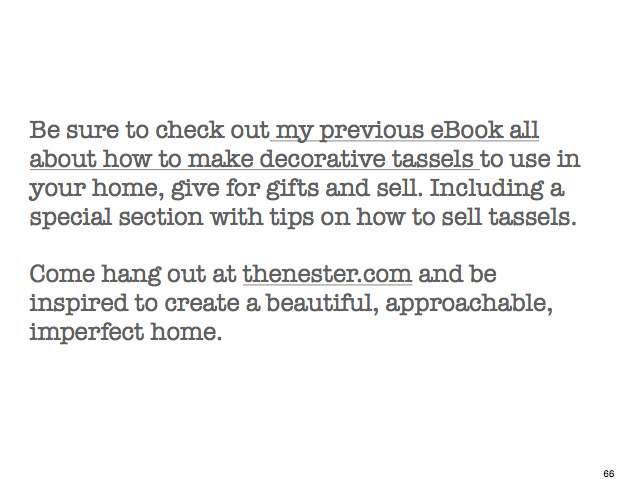 tassel 66