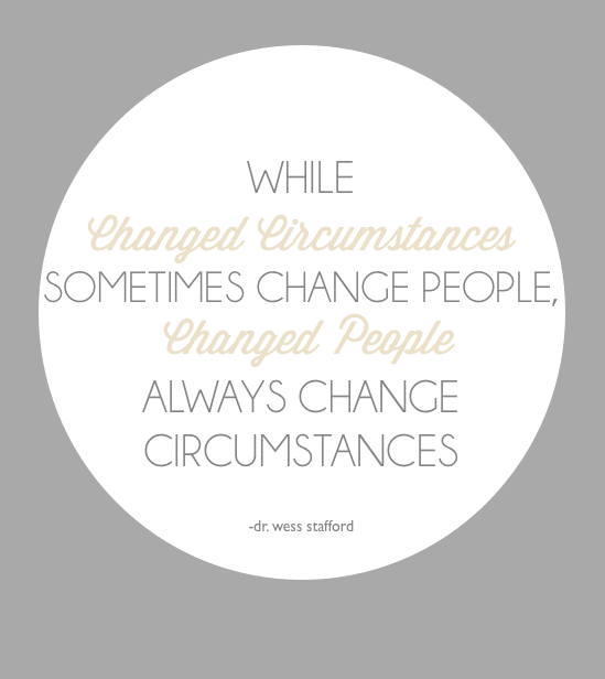 changed people