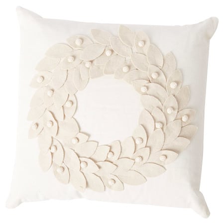 Wreath+Pillow