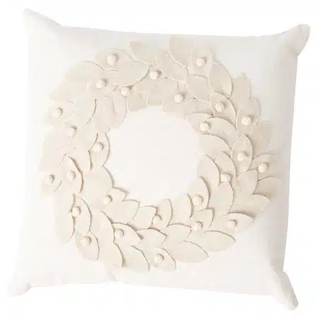 Wreath+Pillow