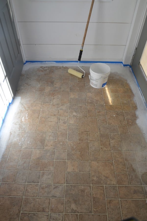 When It S Time To Paint Your Ugly Floor, Ugly Vinyl Flooring