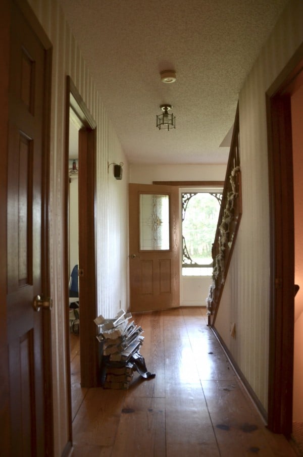 front door before