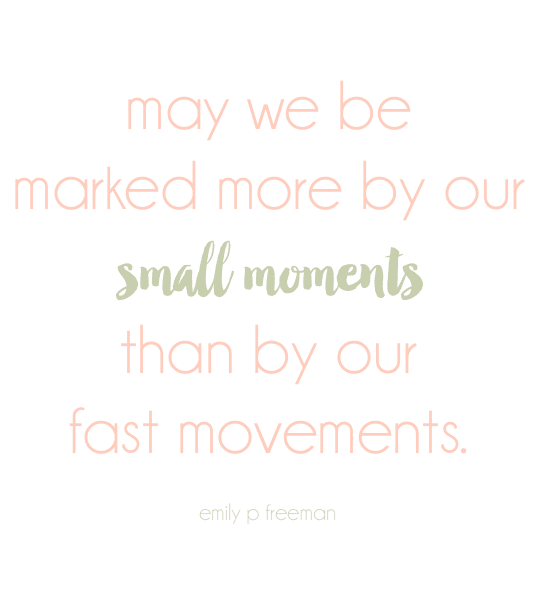 small moments