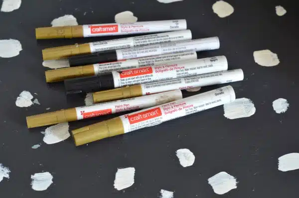 metalic paint pens