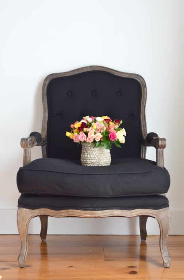flowers chair