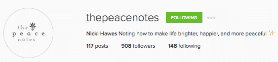 the peace notes