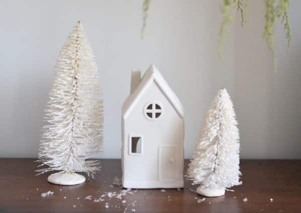 Download Diy Christmas Village For The Cozy Minimalist Nesting Place PSD Mockup Templates