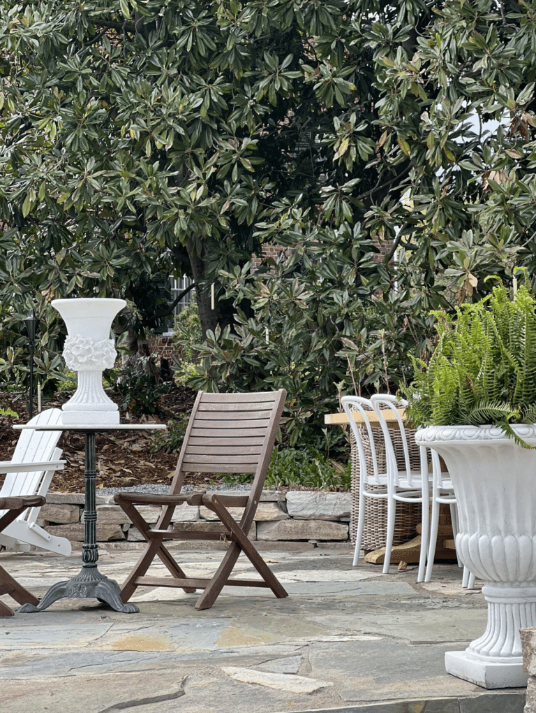 Furnishing Our Backyard Patio